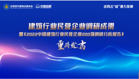 喜报连连：公司入选2022中国建筑行业民营企业200强!蝉联泰安民营企业50强!