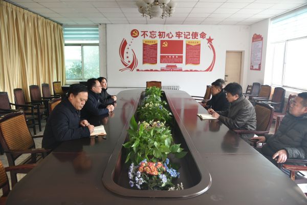 肥城市财政局党组书记、局长赵衍军莅临公司 调研指导工作